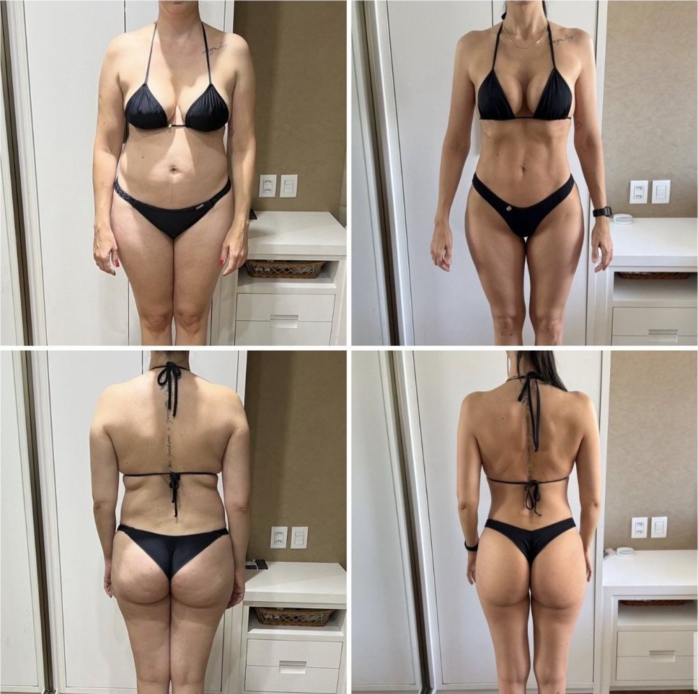 Antes e depois de um aluno BUILD