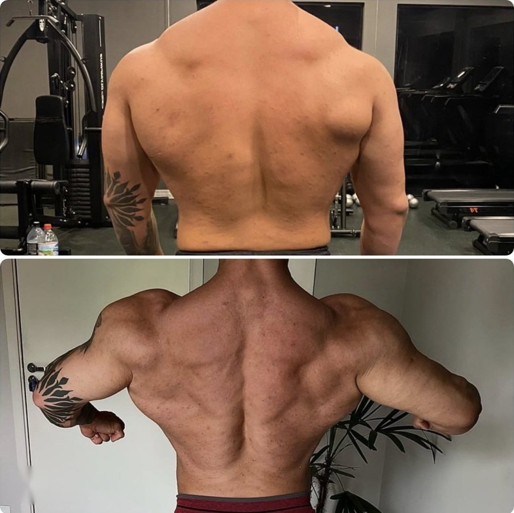 Antes e depois de um aluno BUILD