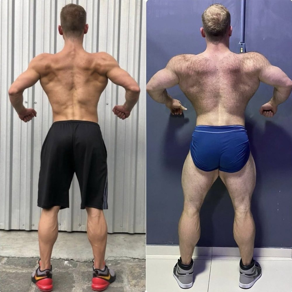 Antes e depois de um aluno BUILD