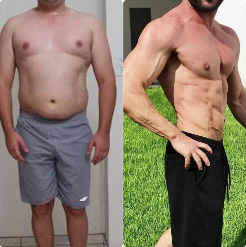 Antes e depois de um aluno BUILD