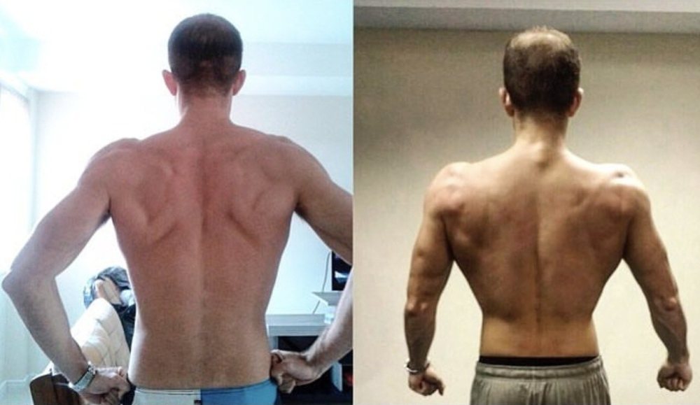 Antes e depois de um aluno BUILD